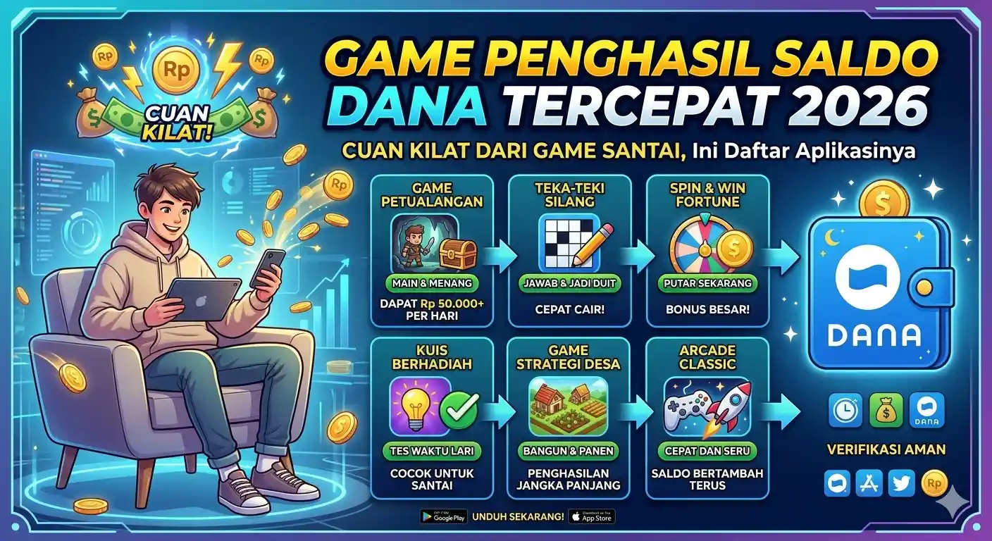 Game Penghasil Saldo DANA Tercepat 2026
